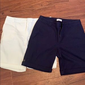 Coldwater Creek Shorts (2 pairs) Size 6
